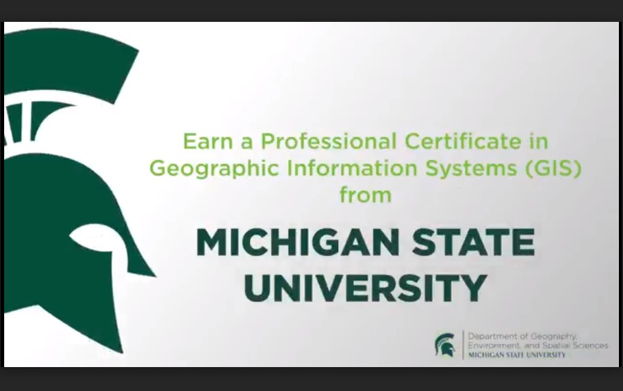 Overview of Professional Certificate in GIS